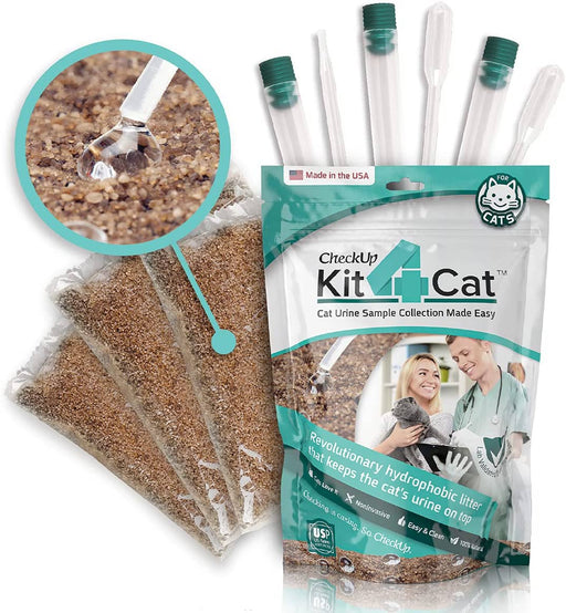 Kit4Cat Cat Urine Collection Kit, 3 Tests -   