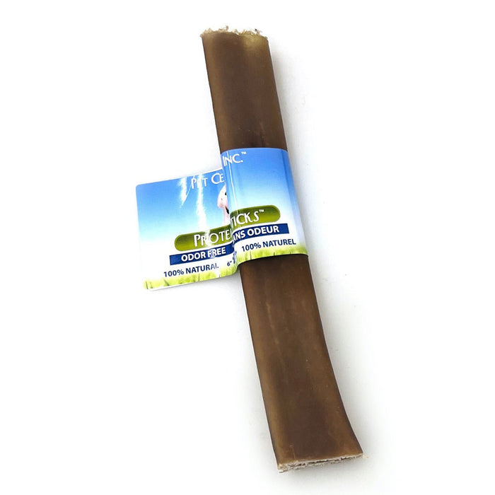 Collagen Protein Sticks for Dogs – All - Natural, Single Ingredient Treats - PCI3R - Beef - 6" - 1 - 2