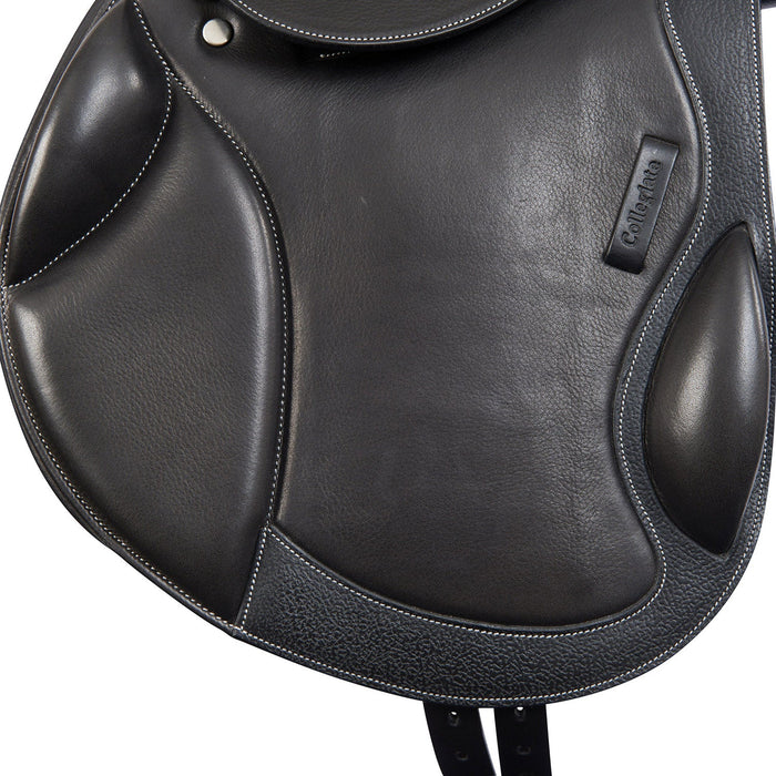 Collegiate Degree Mono Flap Event Saddle - 0V1Q5 - Black - 16 in Seat - 4
