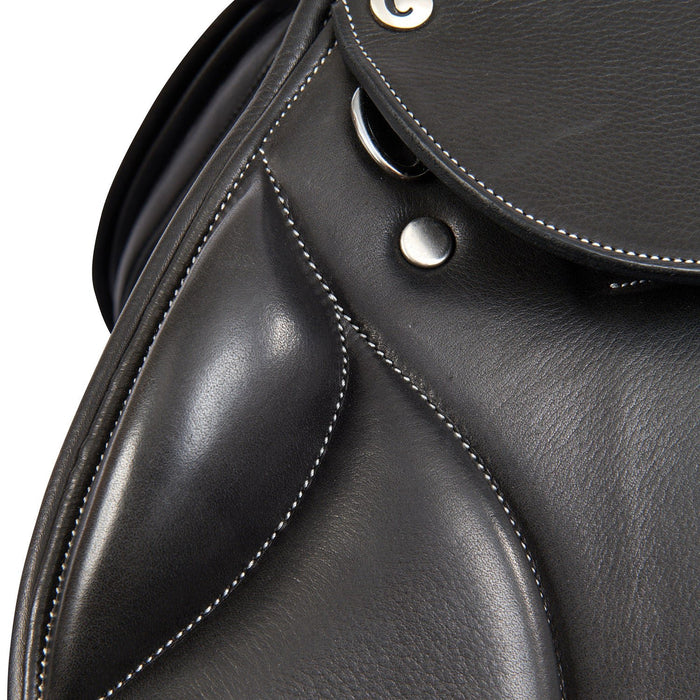 Collegiate Degree Mono Flap Event Saddle - 0V1Q5 - Black - 16 in Seat - 2