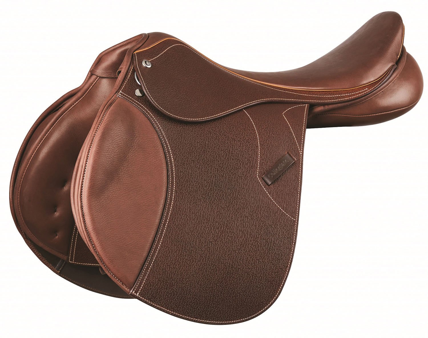 Collegiate Graduate Close Contact Saddle in Brown/ Black — Jeffers