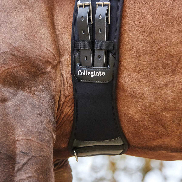 Collegiate Memory Foam Dressage Girth, Black - Jeffers - Horse Supplies > Horse Tack > Cinches