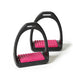 Compositi Reflex Stirrups, 4.75" - SEP27F - Rasberry - 4