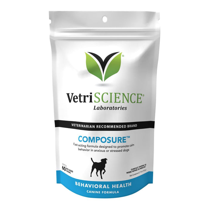 Composure, 60 Bite Sized Chews - Jeffers - Animal Health & Wellness > Vitamins & Supplements