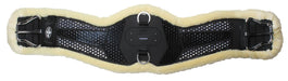 Contoured VenTECH Cinch with Faux Shearling Liner, Black - Jeffers - Horse Supplies > Horse Tack > Cinches