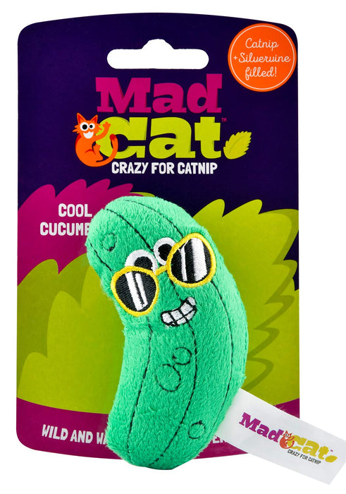 Cool Cucumber Mad Cat Catnip Toy - Jeffers - Cat Supplies > Cat Toys