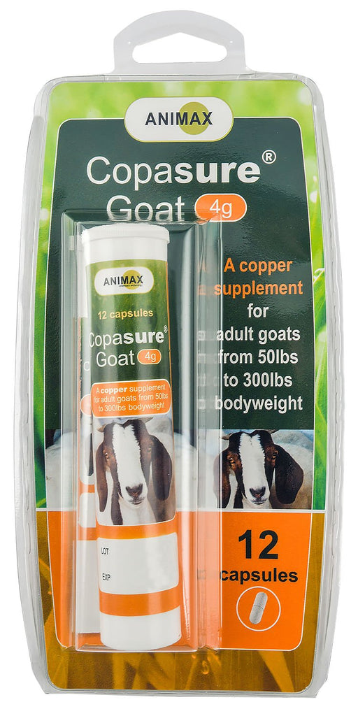 Copasure Bolus for Goats (4 grams), 12 count - Jeffers - Animal Health & Wellness > Vitamins & Supplements