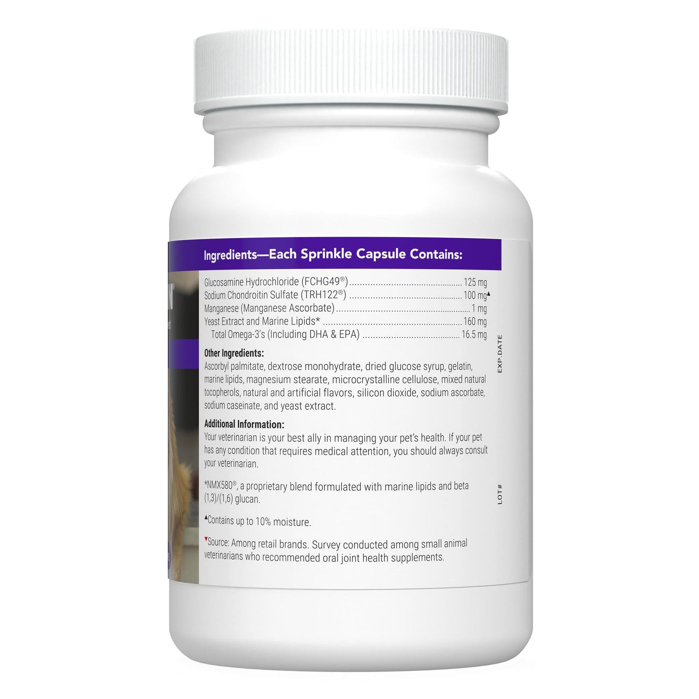 Cosequin Senior Joint Health Supplement for Cats 60 Sprinkle Capsules ...