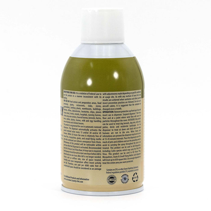 Country Vet Metered Fly Spray - Q1M7 - Country Vet Mosquito & Fly Spray, 6.9 oz - 10