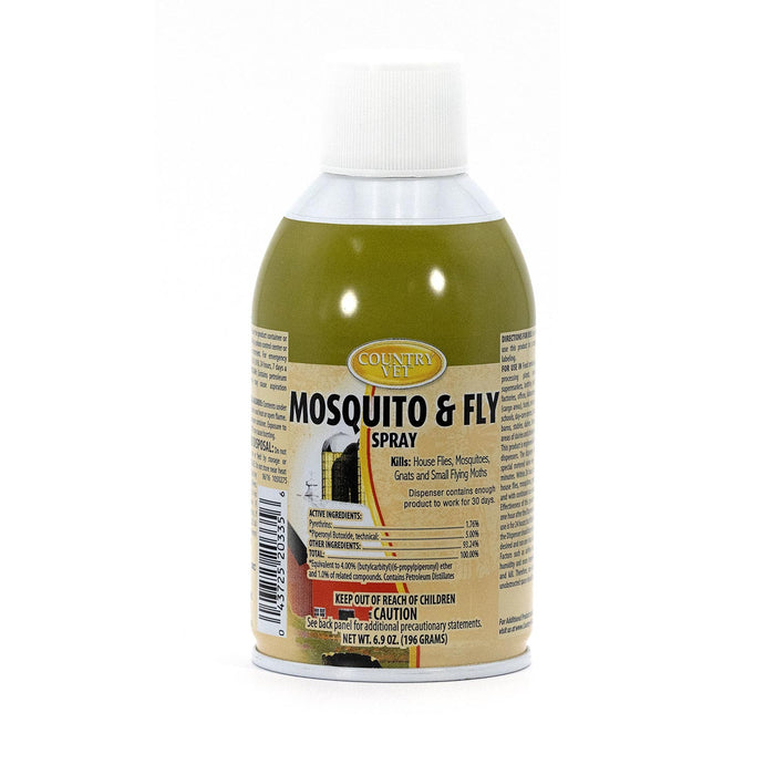 Country Vet Metered Fly Spray - Q1M7 - Country Vet Mosquito & Fly Spray, 6.9 oz - 8