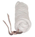 Cowboy Braided Cotton Rope Lead - MBTE - White - 5/8 x 10" - 1 - 1