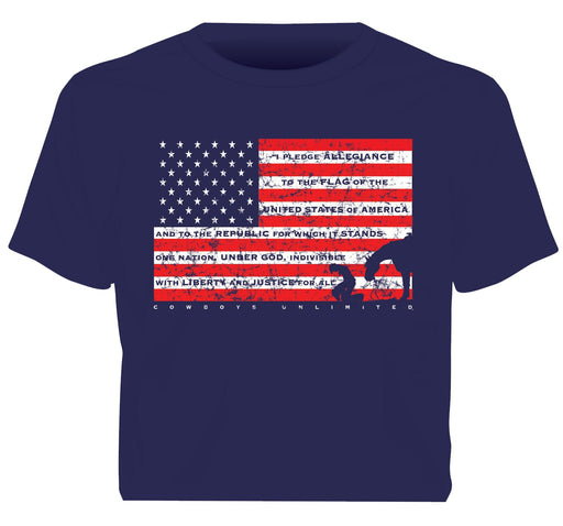 Cowboys Unlimited 'Pledge of Allegiance' T-Shirt - Jeffers - Men > Men's Clothing > Men's Shirts