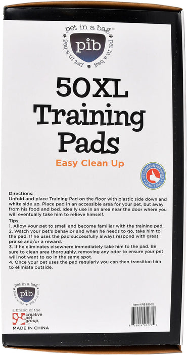 Pet in a Bag Training Pads - 50 count XLarge Pet in a Bag Training Pads  