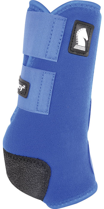 Classic Equine Legacy 2 Front Boots, Large - Blue  