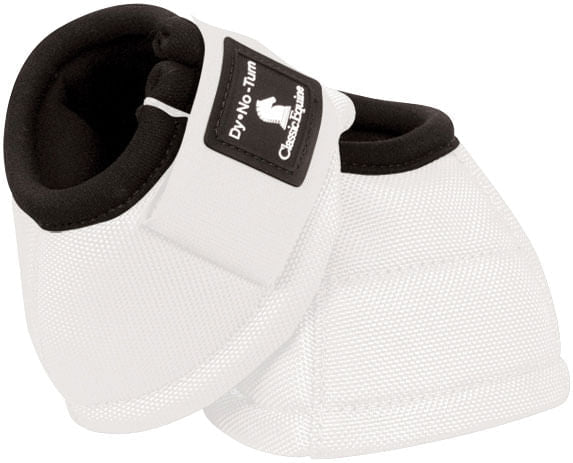 DyNo Turn Bell Boots, Large (pair) - White  