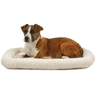 Crate Mat with Bumper - Jeffers - Dog Supplies > Dog Beds