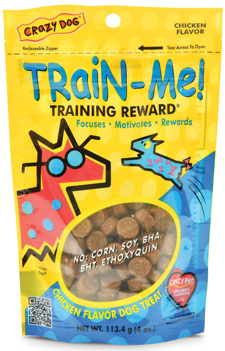 Crazy Dog Train - Me! Training Reward Treats, 4 oz - Jeffers - Dog Supplies > Dog Treats