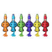 Cross Ropes Durable "Ballistic" Nylon Duck Toy, 11.5" - MRA1 - Duck - Assorted Colors - 1