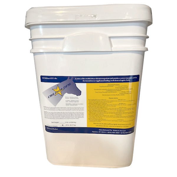 CRS Gold DFM Equine Supplement - ZKC7 - Powder - 20 lbs - 8