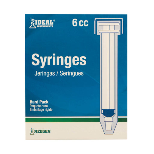 Ideal Luer Slip Syringes, Boxes - 6 mL (50 count) - Monoject L.S. Syringe  