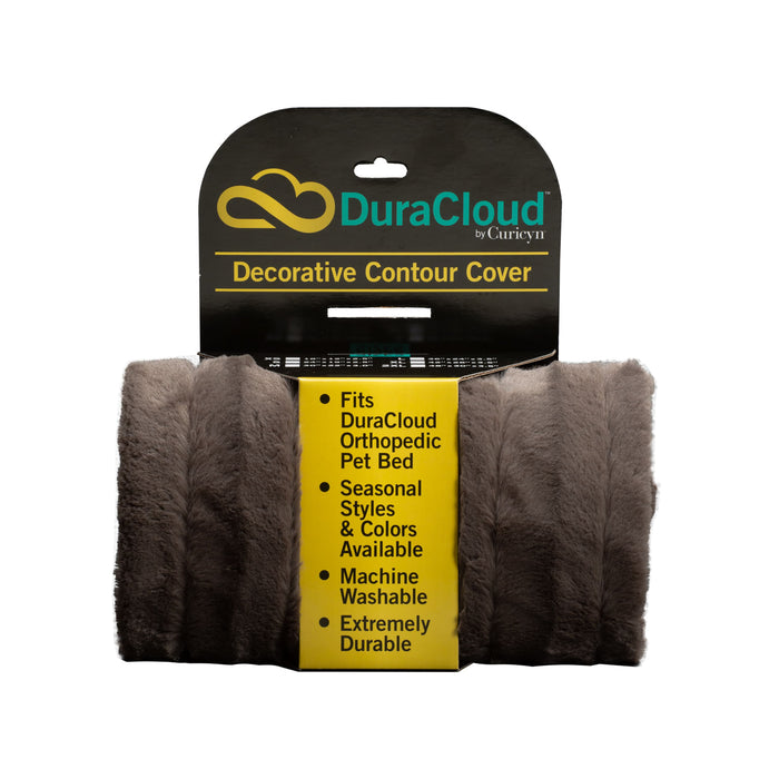 Replacement DuraCloud Solid Stripe Contour Cover - Charcoal Medium 