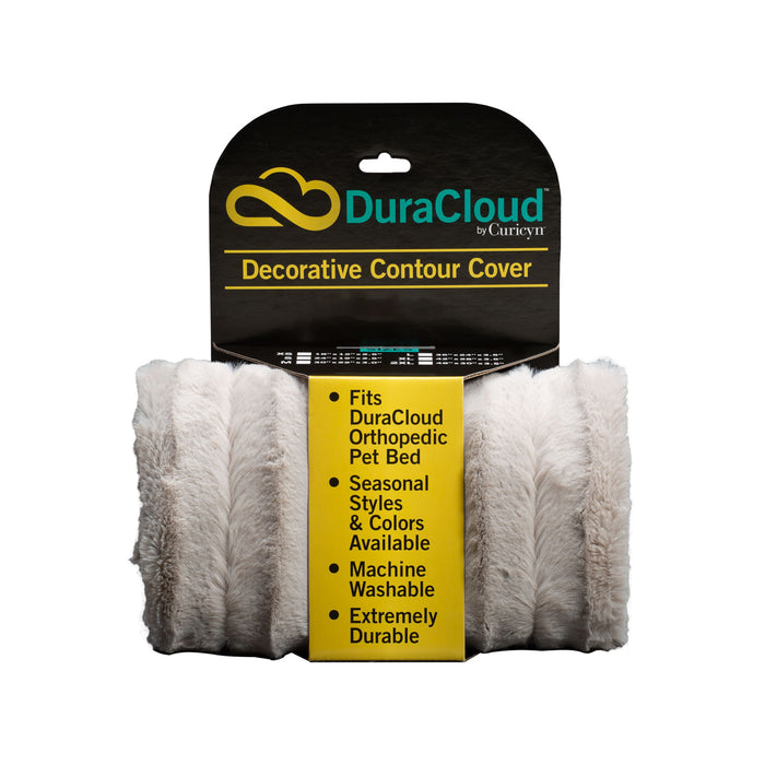 Replacement DuraCloud Solid Stripe Contour Cover - Silver XLarge 