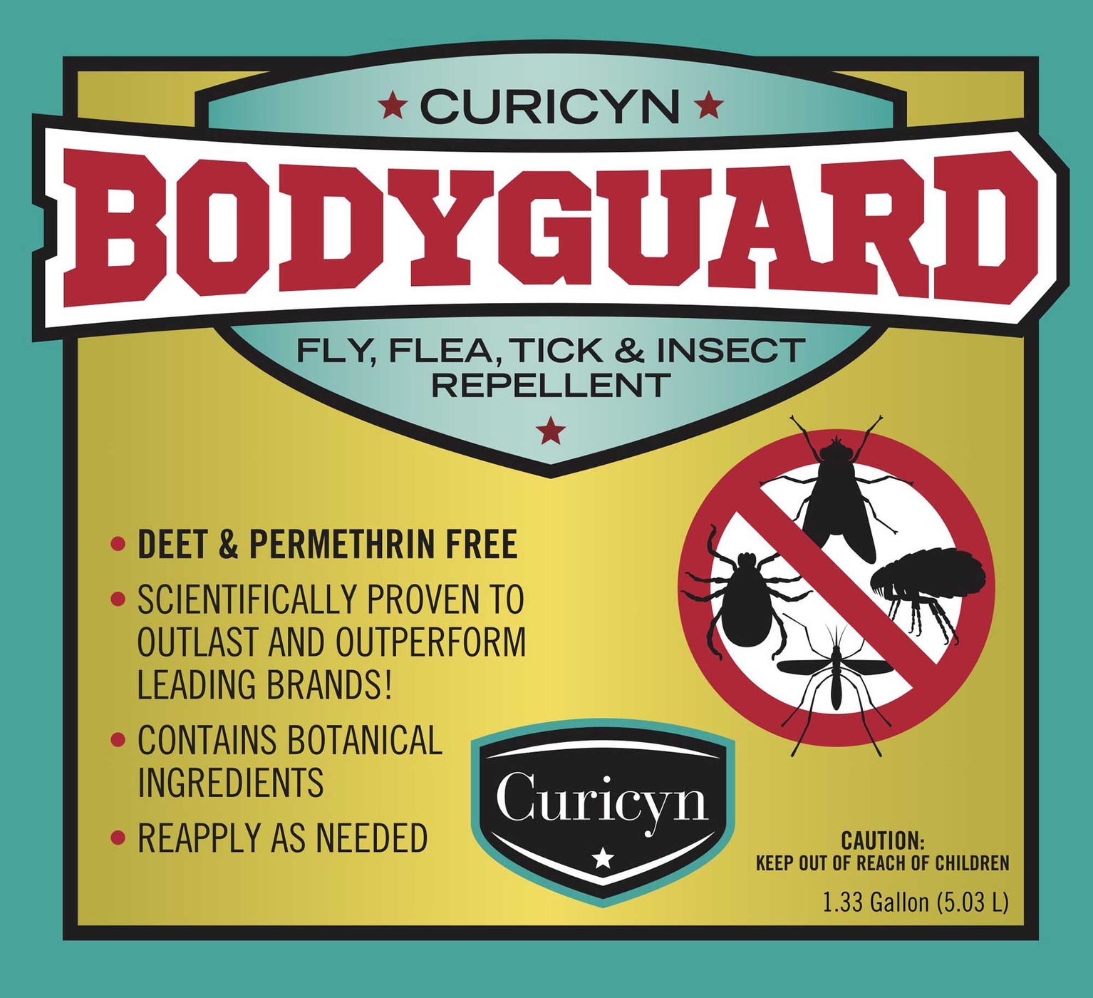 Curicyn's Bodyguard Fly, Flea, Tick & Insect Repellent — Jeffers