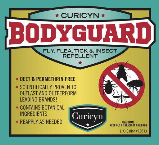 Curicyn's Bodyguard Fly, Flea, Tick and Insect Repellent - Jeffers - Animal Health & Wellness > Flea & Tick Control