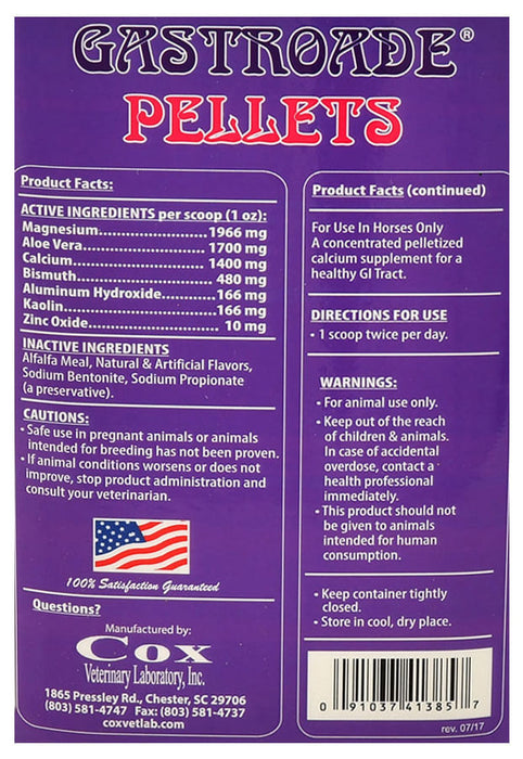 Gastroade Pellets for Healthy GI Tract in Horses - 5 lb Gastroade Pellets  