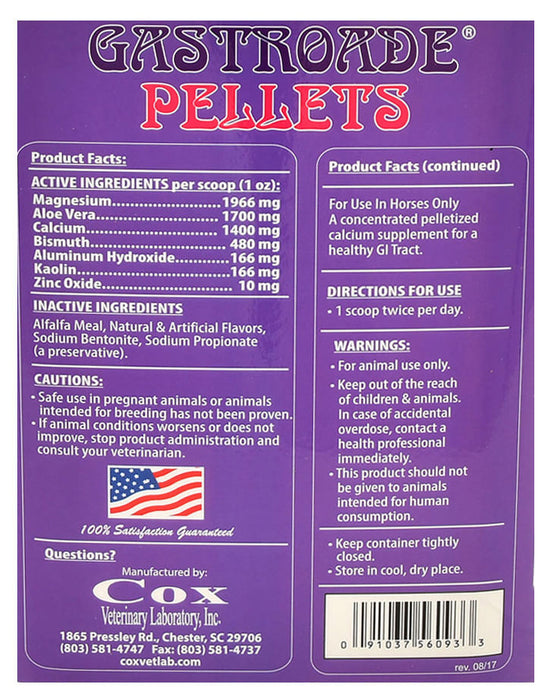 Gastroade Pellets for Healthy GI Tract in Horses - 9 lb Gastroade Pellets  