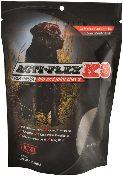 Acti-Flex K-9 Platinum Hip & Joint Chews - 30 count Acti-Flex K-9 Platinum Hip & Joint Chews  