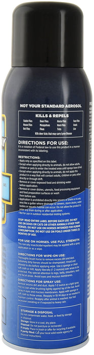 Pyranha Equine Spray & Wipe - Pyranha Equine Spray & Wipe Continuous Spray, 15 oz  