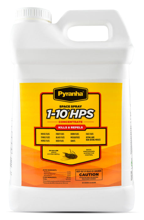 Pyranha Space Spray 1-10 HPS Concentrate - Pyranha Fly Spray System 30 Gallon Refill  