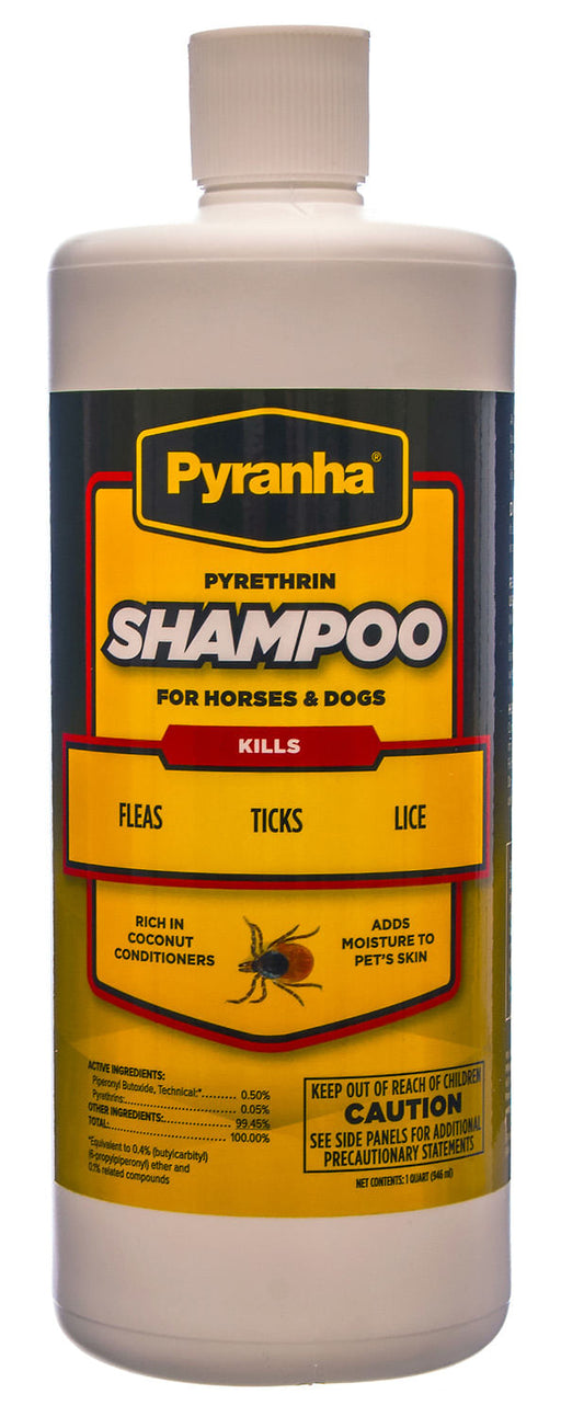 Pyranha Pyrethrin Shampoo - Pyranha Shampoo, 32 oz  