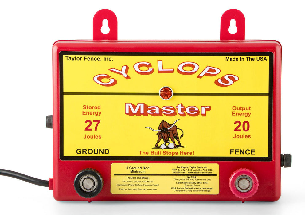 Cyclops Master 20 Joule AC Fence Charger - Jeffers - Farm & Ranch Supplies > Fencing & Barriers