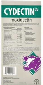 Cydectin Pour-On Dewormer for Beef & Dairy Cattle — Jeffers