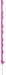 48" Step-In Poly Post, Box of 10 - Pink  