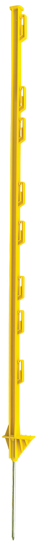 48" Step-In Poly Post, Box of 10 - Yellow  