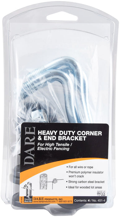 Heavy-Duty Corner Post Brackets - Heavy-Duty Corner Post Brackets, 4 pack  