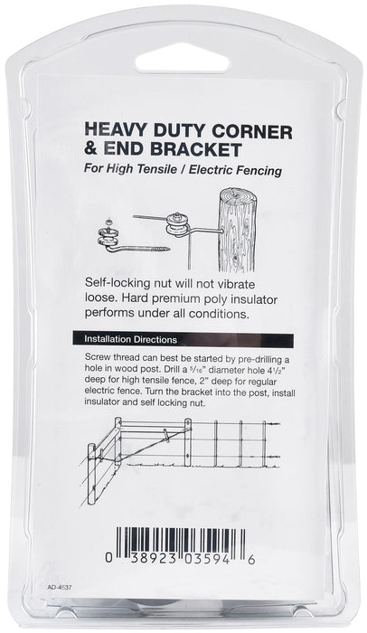 Heavy-Duty Corner Post Brackets - Heavy-Duty Corner Post Brackets, 4 pack  