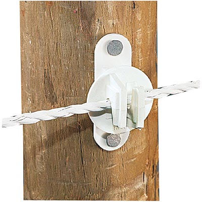 Dare Wood/Vinyl Post Insulator For Wire, pkg of 25 -   