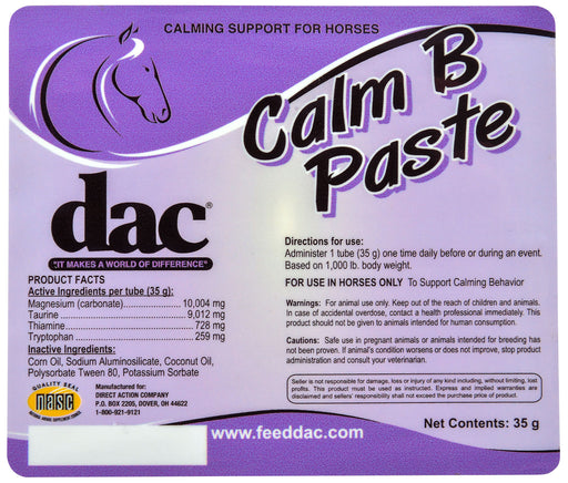 dac Calm B Paste, 35 gram -   