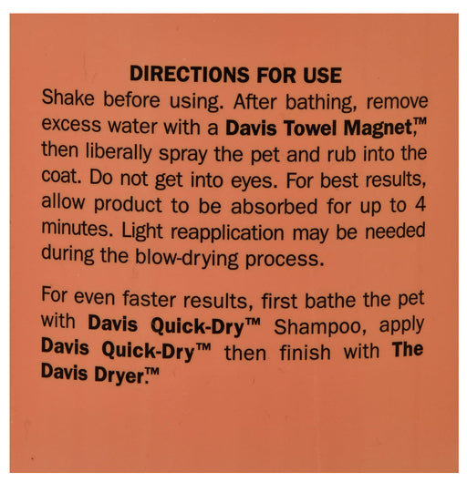 Davis Quick-Dry Spray - Quick-Dry Refill, gallon  