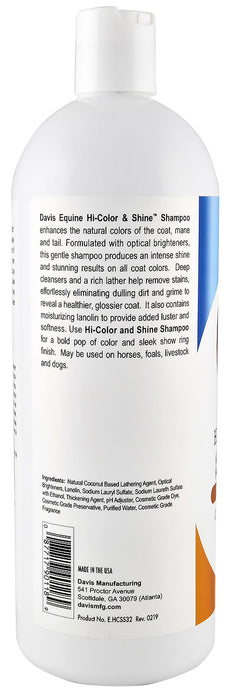 Davis Hi-Color & Shine Shampoo -   