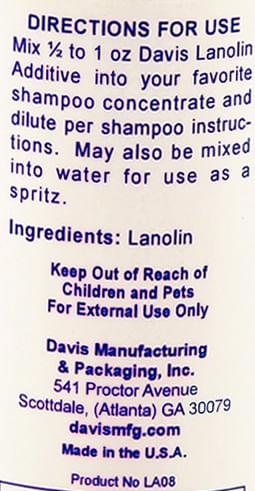 Davis Lanolin Additive -   