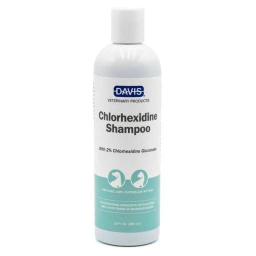 Davis 2% Chlorhexidine Pet Shampoo for Dogs and Cats - DAVC4 - 12 oz - 1