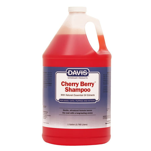 Davis Cherry Berry Pet Shampoo for Dogs & Cats - DAVUR - Red - Gallon - 1 - 3