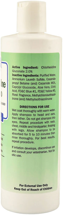 Davis Chlorhexidine Pet Shampoo for Skin Conditions on Dogs Cats