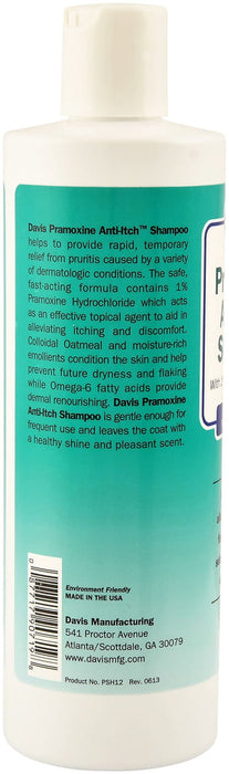 Davis Pramoxine Anti - Itch Shampoo - Jeffers - Animal & Pet Supplies > Pet Grooming > Pet Shampoo & Conditioner