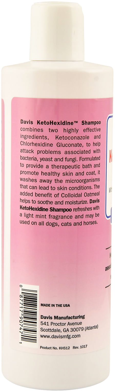 Davis KetoHexidine Pet Shampoo - 12 oz KetoHexidine Shampoo  